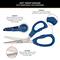 Sabatier 2-in-1 All-Purpose Gift Wrap Scissors with Removable Tape Dispenser Blade Cover